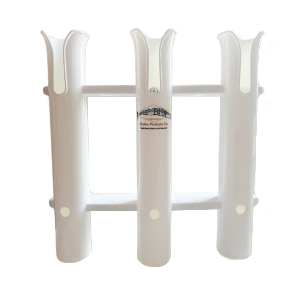 Deep Blue Marine RH-3 Poly Rod Holders w/Plier Knife Storage - Professional Marine & Fishing Gear