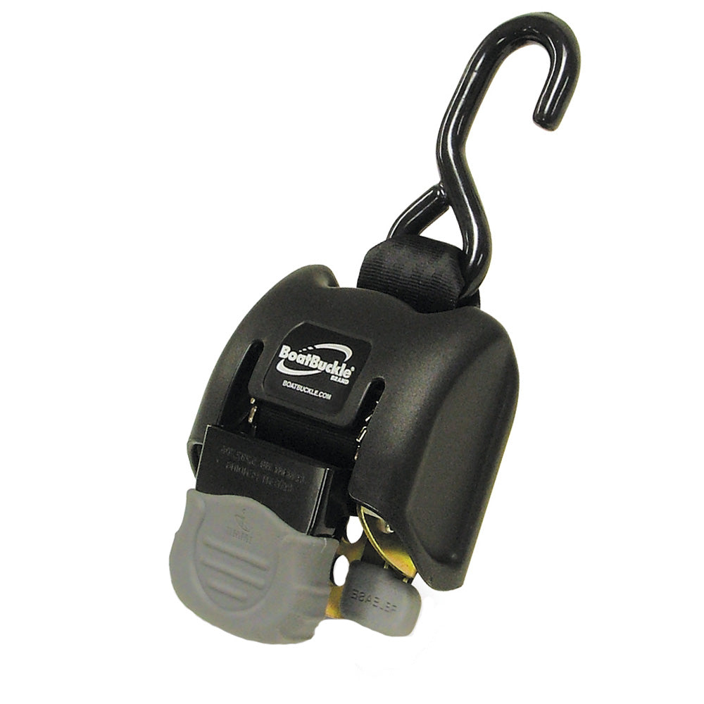 BoatBuckle G2 Retractable Transom Tie-Down - 2"-43" - Pair - Professional Marine & Fishing Gear