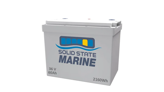 36V 60Ah Deep Cycle Battery - Professional Marine & Fishing Gear