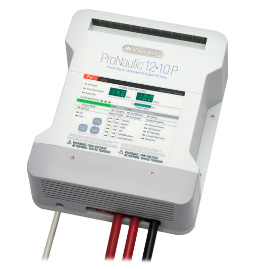 ProMariner ProNautic 1210P 10 Amp 2 Bank Battery Charger - Professional Marine & Fishing Gear