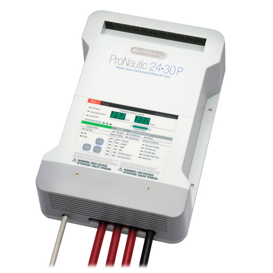 ProMariner ProNautic 2430P 24V 30 Amp 3 Bank Battery Charger - Professional Marine & Fishing Gear