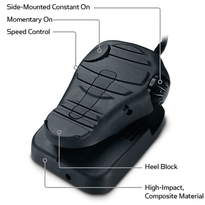 Minn Kota Edge 45 - Latch Door - Foot Control - 12V-45lb-36"