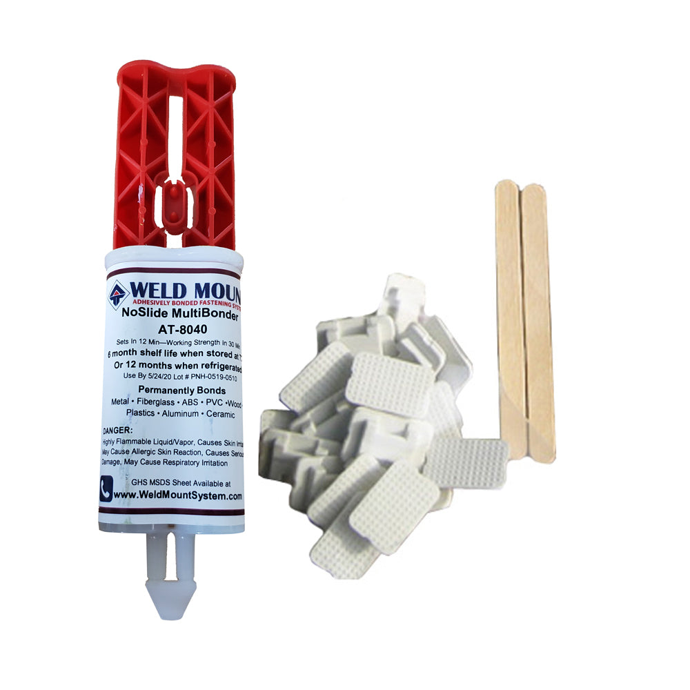 Weld Mount Retail Wire Tie Kit w/AT-8040 Adhesive - Professional Marine & Fishing Gear