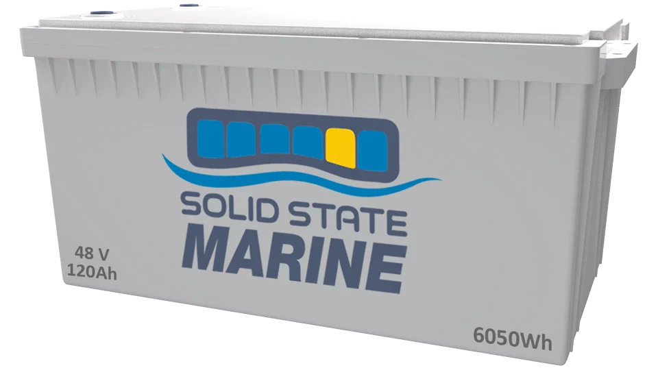 48V 120Ah Deep Cycle Battery - Professional Marine & Fishing Gear
