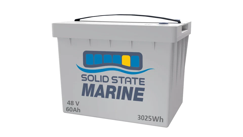 48V 60Ah Deep Cycle Battery - Professional Marine & Fishing Gear