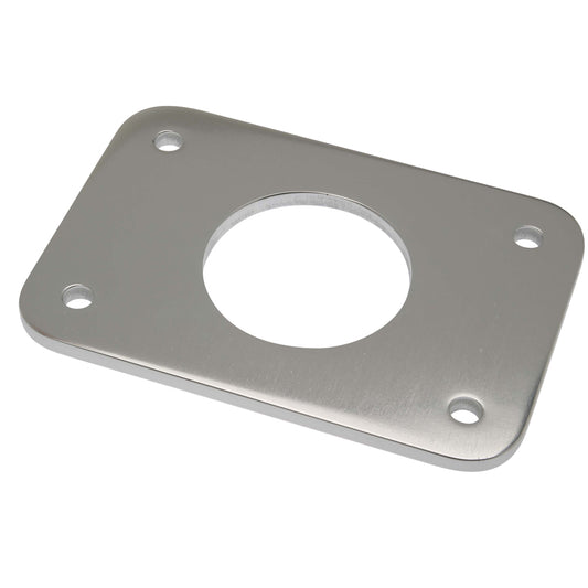 Rupp Top Gun Backing Plate w/2.4" Hole - Sold Individually, 2 Required - Professional Marine & Fishing Gear