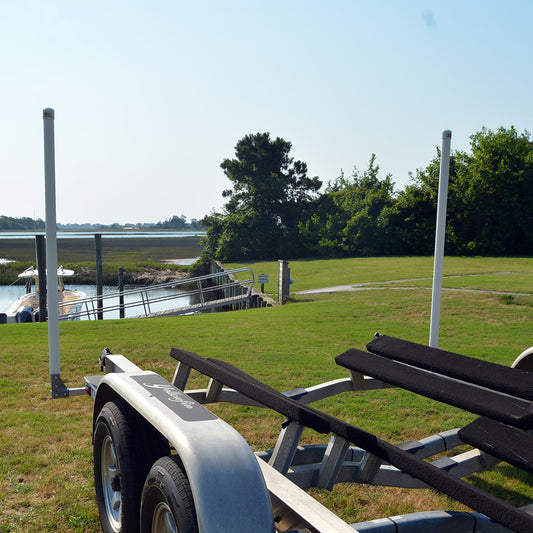 C.E. Smith 75" Post Guide-On w/Unlighted Posts f/U-Bolt Mounting - Professional Marine & Fishing Gear