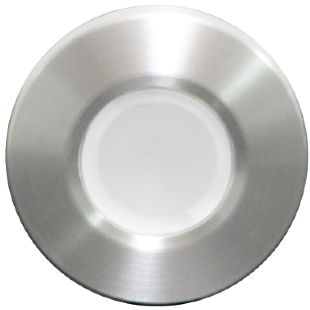 Lumitec Orbit Spectrum Flush Mount Down Light - Brushed Housing - White Dimming Red/Blue Non-Dimming - Professional Marine & Fishing Gear