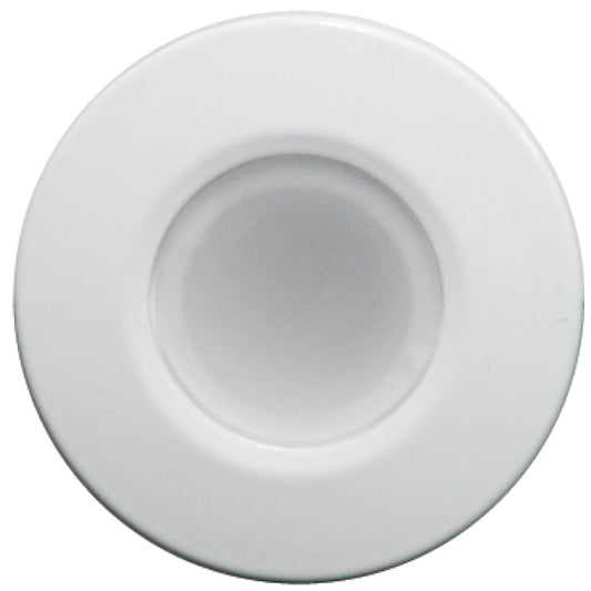 Lumitec Orbit Flush Mount Down Light - Blue Non-Dimming, Red Non-Dimming White Dimming w/White Housing - Professional Marine & Fishing Gear