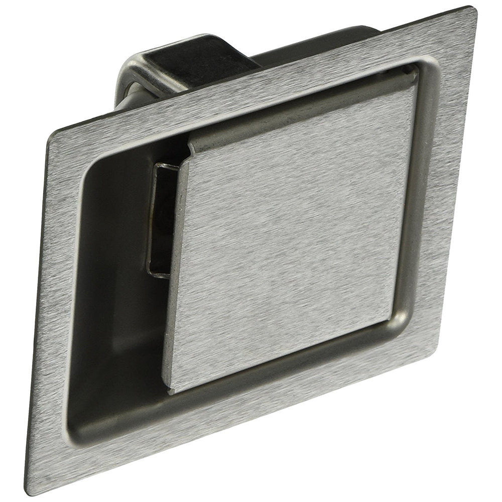 Southco Large Push-to-Close Paddle Latch - Stainless Steel - Non-Locking - Professional Marine & Fishing Gear