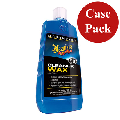 Meguiars Boat/RV Cleaner Wax - 16 oz - *Case of 6* - Professional Marine & Fishing Gear