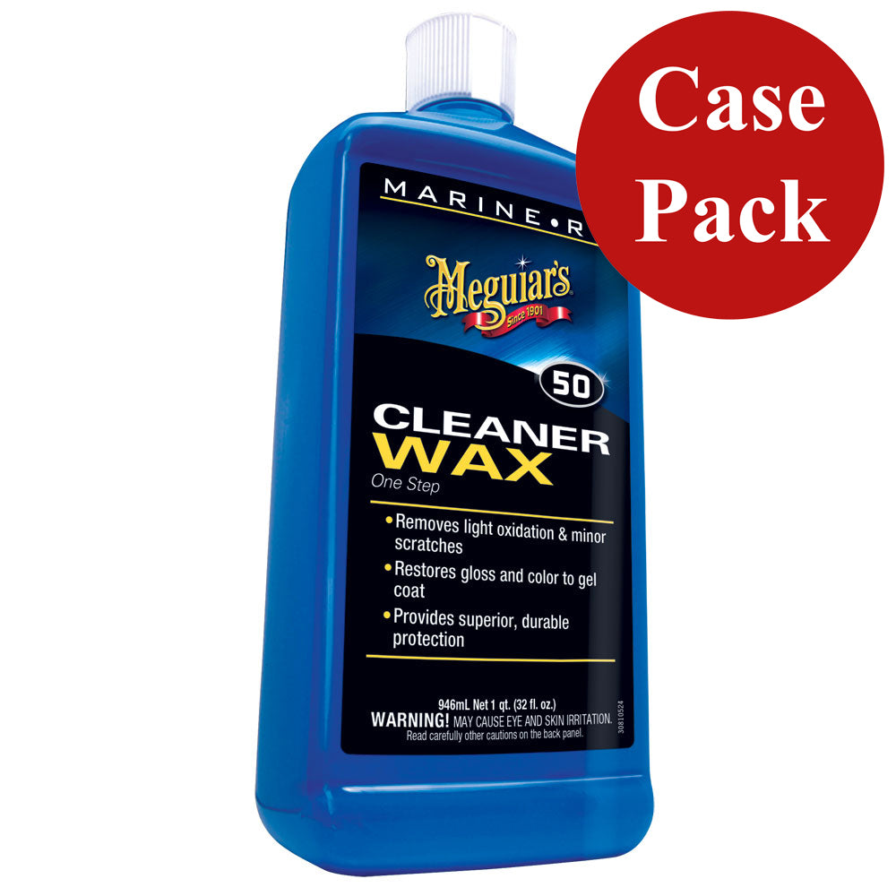 Meguiars Boat/RV Cleaner Wax - 32 oz - *Case of 6* - Professional Marine & Fishing Gear