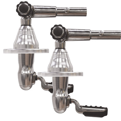 TACO Grand Slam 400 Outrigger Top Mount - Pair - Professional Marine & Fishing Gear