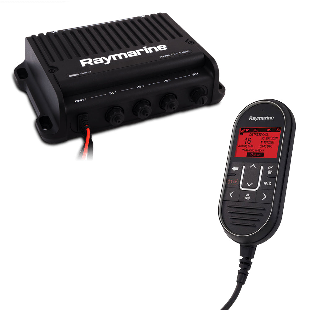Raymarine Ray91 Modular Dual-Station VHF Black Box Radio System w/AIS - Professional Marine & Fishing Gear