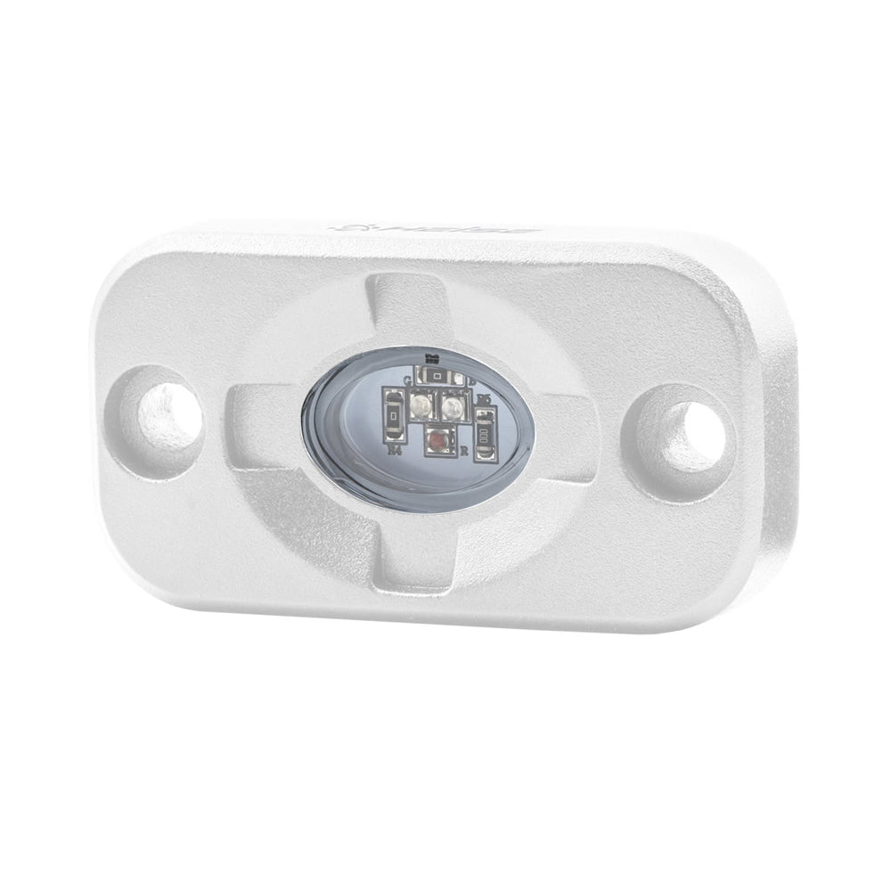 HEISE RGB Marine Accent Light - 1.5" x 3" - White/RGB - Professional Marine & Fishing Gear