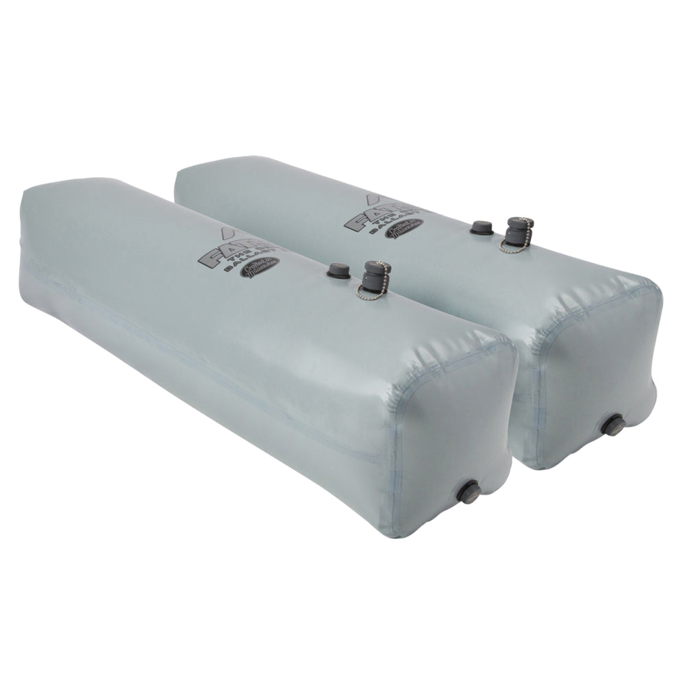FATSAC Side Sac Ballast Bag - Pair - 260lbs Each - Gray - Professional Marine & Fishing Gear