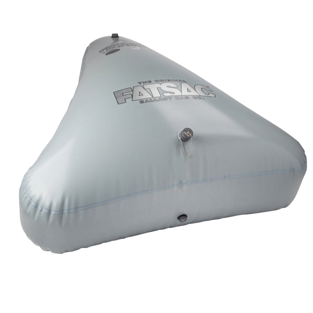 FATSAC Open Bow Triangle Fat Sac Ballast Bag - 650lbs - Gray - Professional Marine & Fishing Gear