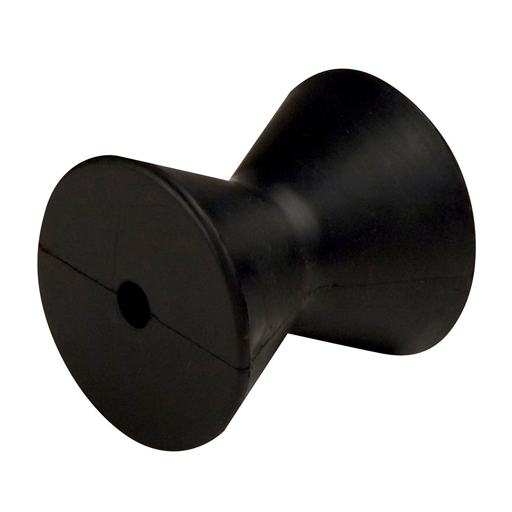 C.E. Smith Bow Roller - Black - 4" Diameter - 3-3/4"W - 1/2" ID - Professional Marine & Fishing Gear