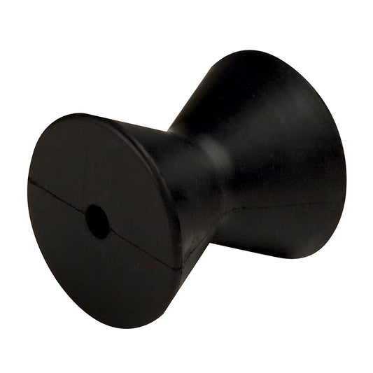 C.E. Smith Bow Roller - Black - 4" Diameter - 3-3/4"W - 1/2" ID - Professional Marine & Fishing Gear