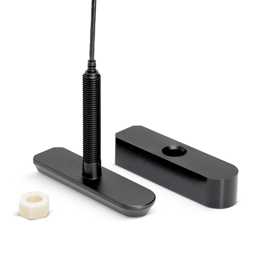 Humminbird XPTH-9-HW-MSI-T MEGA SI+/DI+ Dual Spectrum CHIRP Plastic Thru-Hull Transducer w/Temp - Professional Marine & Fishing Gear