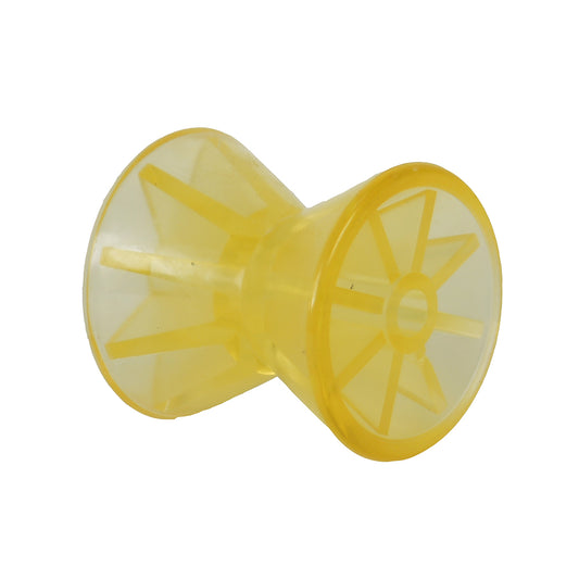 C.E. Smith Bow Roller - Yellow PVC - 4" x 1/2" ID - Professional Marine & Fishing Gear