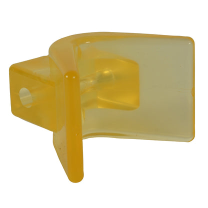 C.E. Smith Y-Stop 3" x 3" - 1/2" ID Yellow PVC - Professional Marine & Fishing Gear
