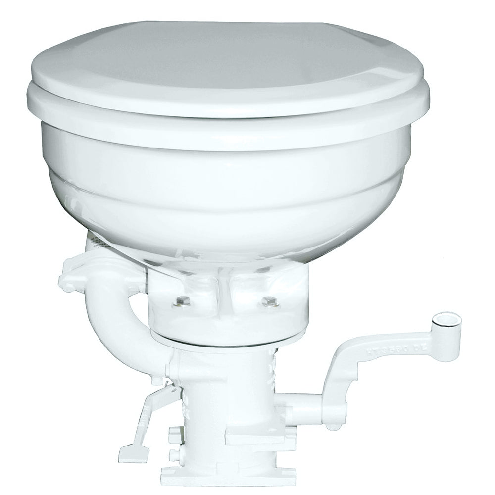 GROCO K Series Hand Operated Marine Toilet - Professional Marine & Fishing Gear