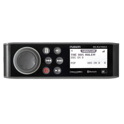 Fusion MS-RA70NSX Stereo w/BT/AM/FM/SiriusXM - 2 Zone - Professional Marine & Fishing Gear