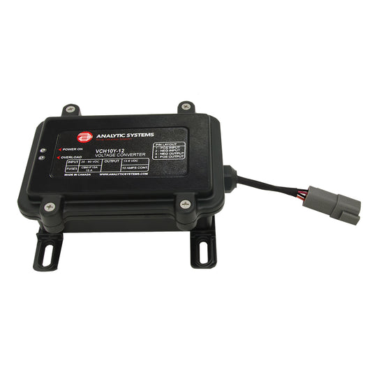 Analytic Systems Waterproof IP66 DC Converter 10A, 24V Out, 30-80V In, Ruggedized - Professional Marine & Fishing Gear