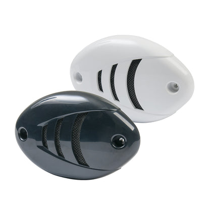 Marinco 12V Drop-In Low Profile Horn w/Black White Grills - Professional Marine & Fishing Gear