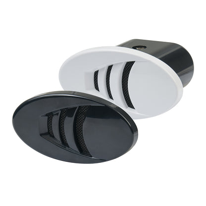 Marinco 12V Drop-In "H" Horn w/Black White Grills - Professional Marine & Fishing Gear