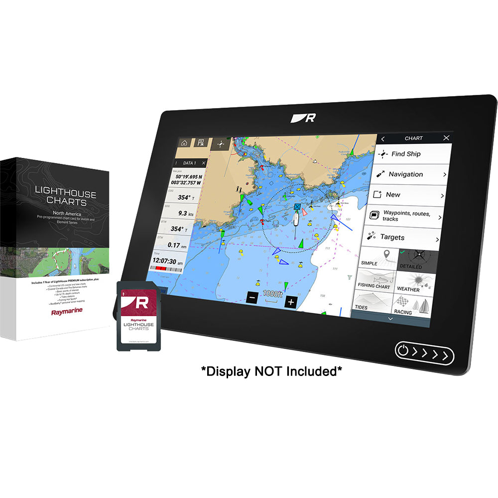 Raymarine LightHouse Chart North America - Professional Marine & Fishing Gear