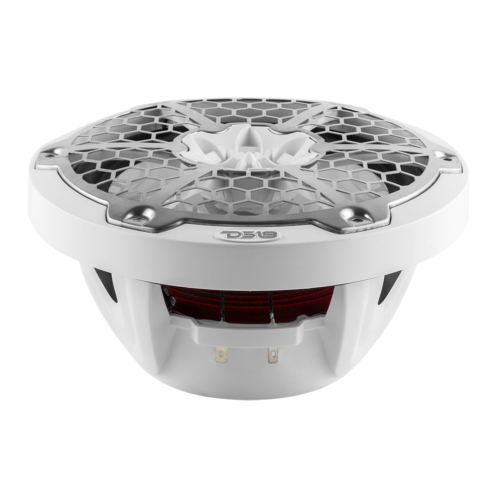DS18 New Edition HYDRO 8 2Way Marine Speakers wRGB LED Lighting 375W  White  NXL8MWH