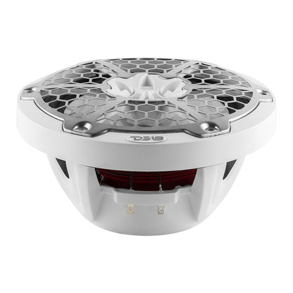 DS18 New Edition HYDRO 8 2Way Marine Speakers wRGB LED Lighting 375W  White  NXL8MWH