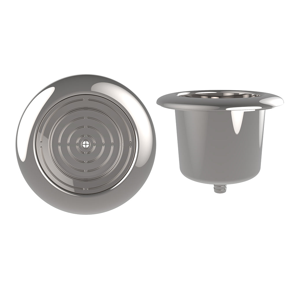 Mate Series Cup Holder - 316 Stainless Steel - Professional Marine & Fishing Gear