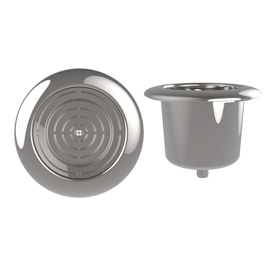 Mate Series Cup Holder - 316 Stainless Steel - Professional Marine & Fishing Gear