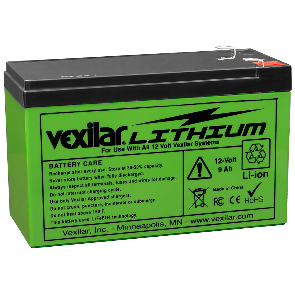 Vexilar 12V Lithium Ion Battery - Professional Marine & Fishing Gear