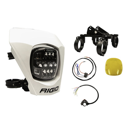 RIGID Industries Adapt XE Extreme Enduro LED Moto Kit - White - Professional Marine & Fishing Gear