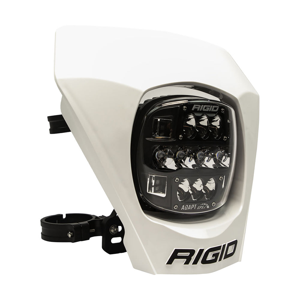RIGID Industries Adapt XE Number Plate - White - Professional Marine & Fishing Gear