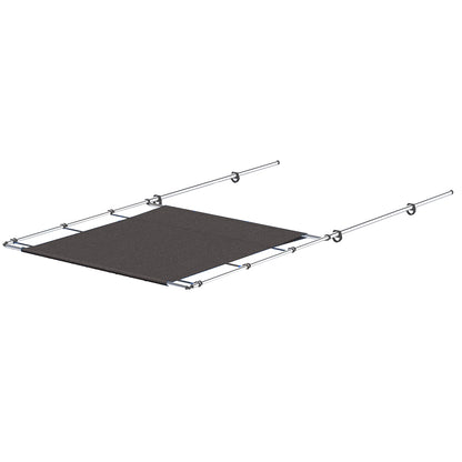 SureShade PTX Power Shade - 57" Wide - Stainless Steel - Grey - Professional Marine & Fishing Gear