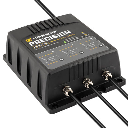 Minn Kota On-Board Precision Charger MK-330 PCL 3 Bank x 10 AMP LI Optimized Charger - Professional Marine & Fishing Gear