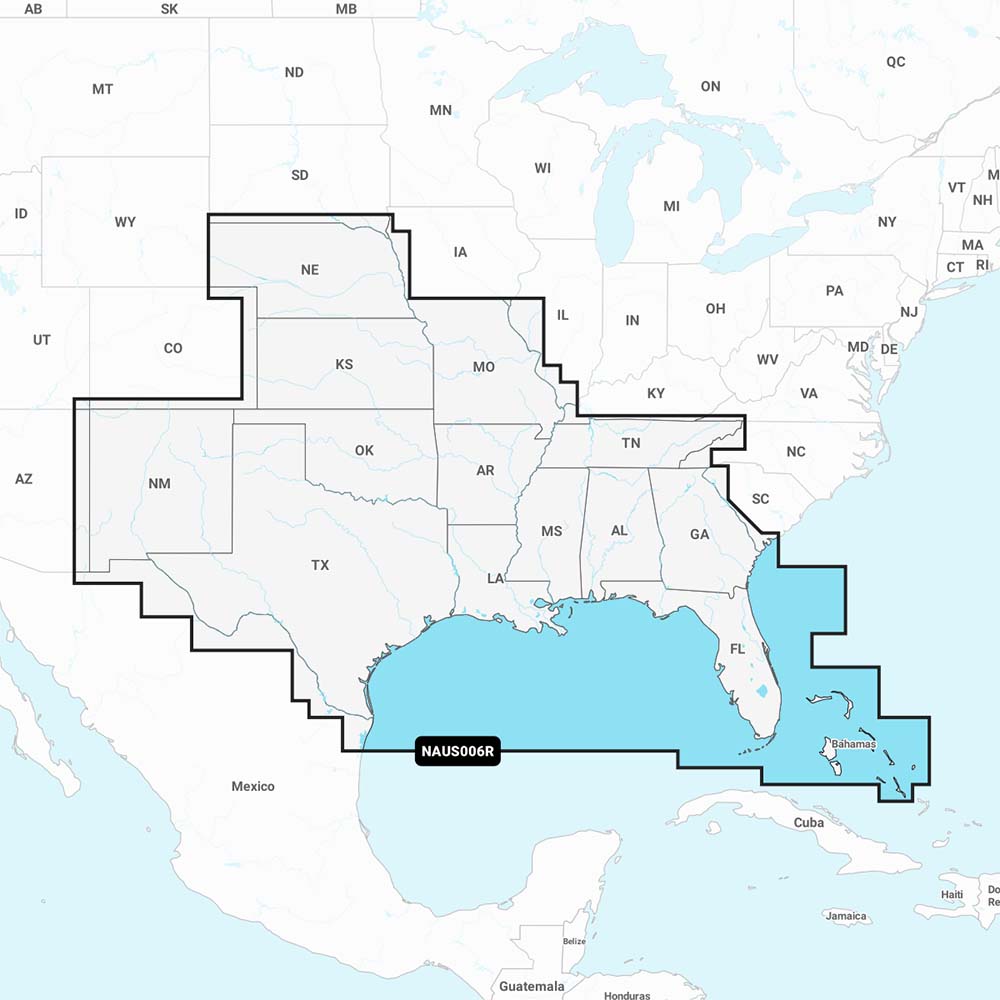 Navionics NAUS006R - U.S. South - Navionics+ - Professional Marine & Fishing Gear