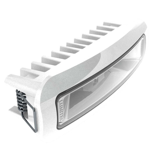 Lumitec Capri3 Spreader Light - White Non-Dimming - White Housing - Professional Marine & Fishing Gear