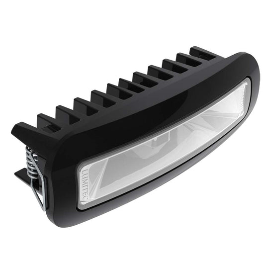 Lumitec Capri3 Spreader Light - White Non-Dimming - Black Housing - Professional Marine & Fishing Gear