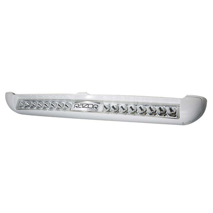 Lumitec Razor Light Bar - Spot - White Housing w/Inverted Logo Flush Mount - Professional Marine & Fishing Gear