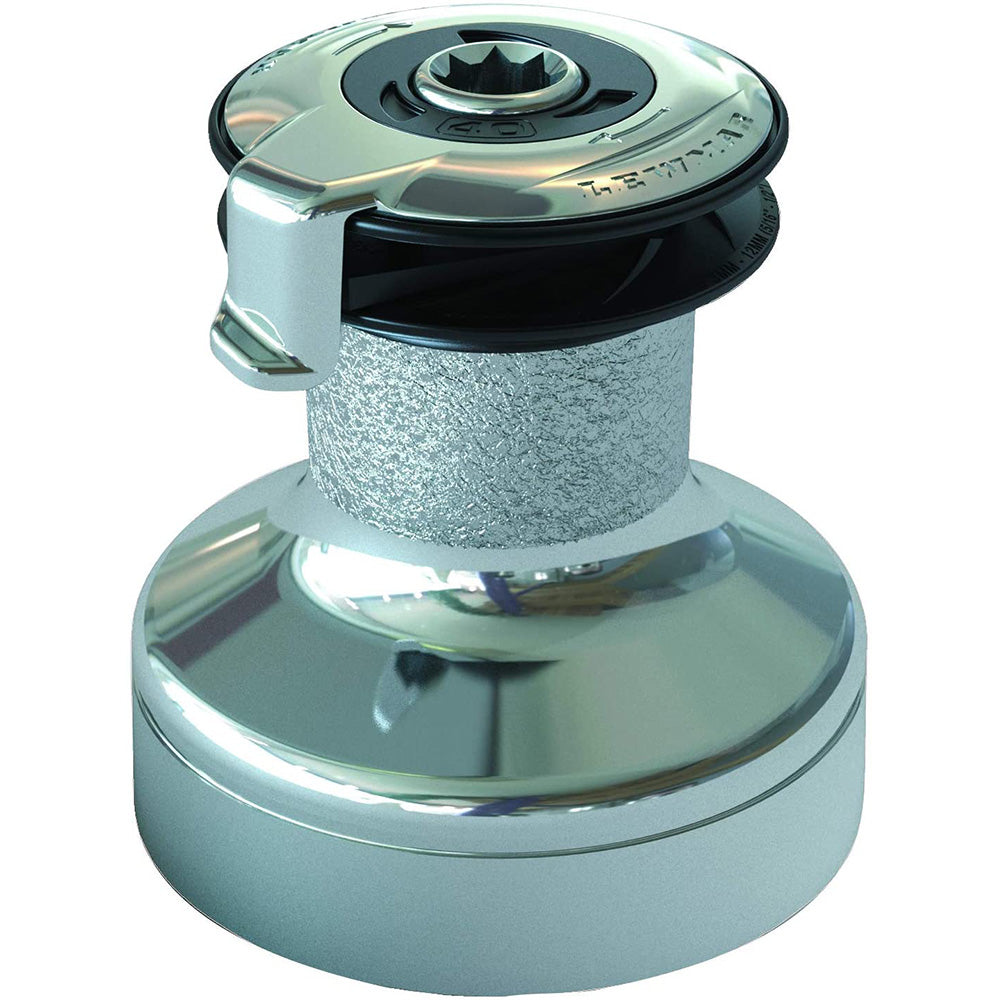 Lewmar 40ST EVO Self Tailing Winch Alloy - Chrome - Professional Marine & Fishing Gear
