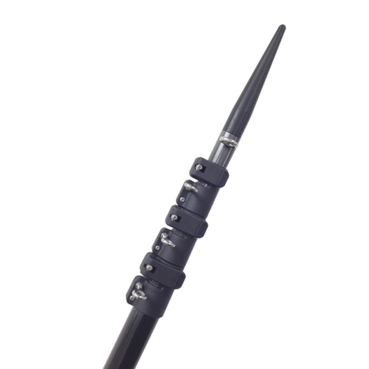Lees 18 Telescoping Carbon Fiber Center Outrigger Pole - Professional Marine & Fishing Gear