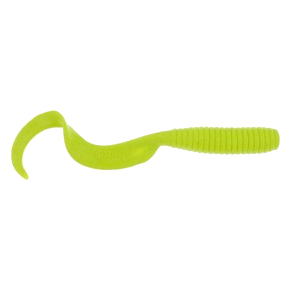 Berkley Gulp! Saltwater Grub - 5" - Chartreuse - Professional Marine & Fishing Gear