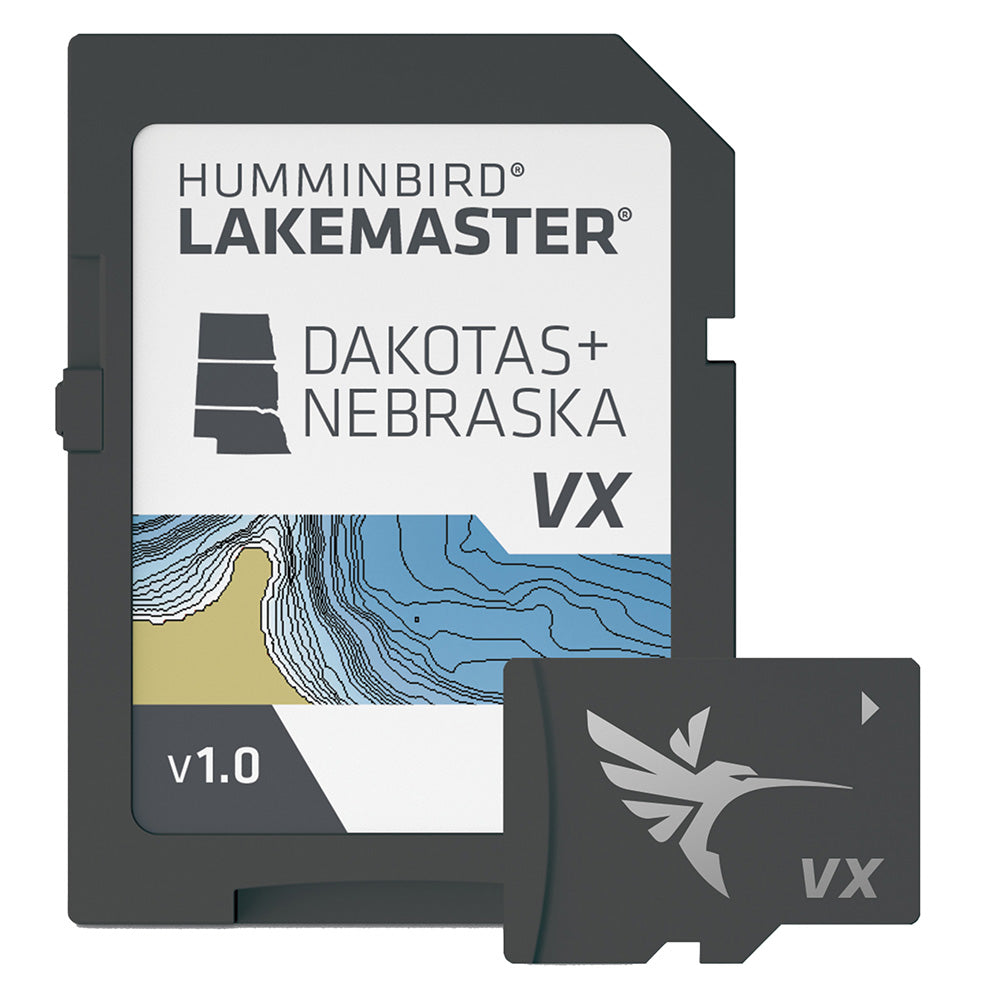 Humminbird LakeMaster VX - Dakotas/Nebraska - Professional Marine & Fishing Gear