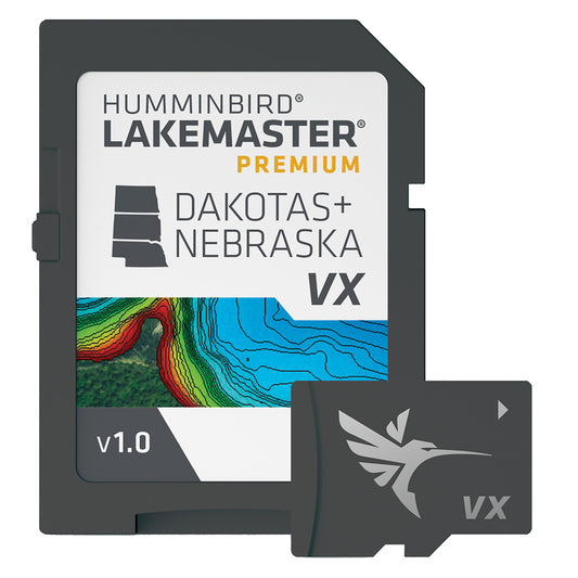 Humminbird LakeMaster VX Premium - Dakota/Nebraska - Professional Marine & Fishing Gear